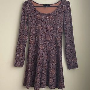 Long Sleeve Casual Dress